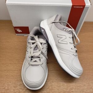 NB New Balance 813 Gray Leather Walking Shoes